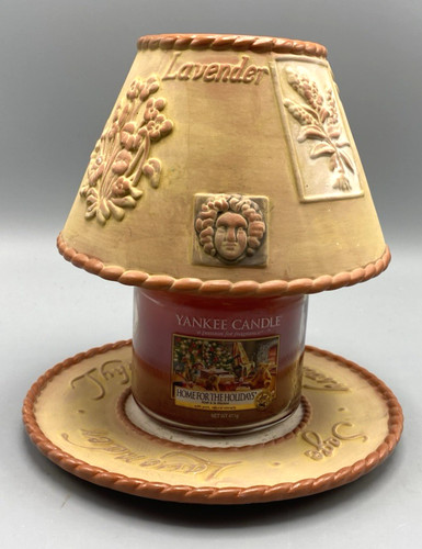 Large hand made yankee candle - large,