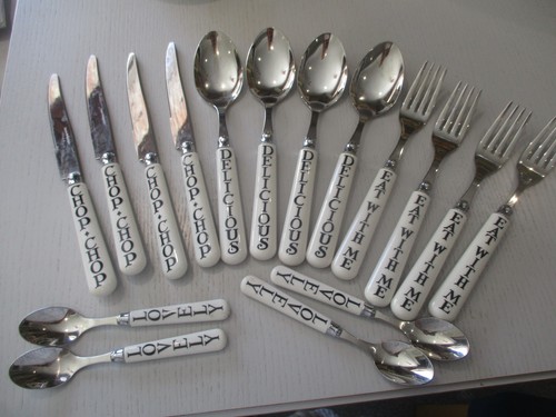 Emma bridgewater cutlery set - bridgewater,