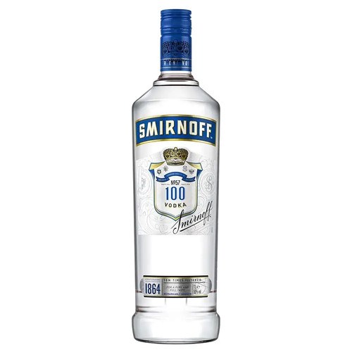 Smirnoff blue label vodka - smirnoff,
