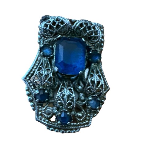 Vintage art deco faceted - vintage, czech