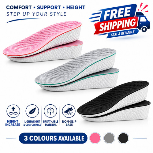 Height increase insoles men - increase,