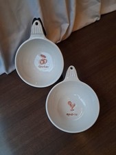 Set Of 2 Ceramic Apetizer Or