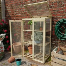 Compact Wooden Growhouse -