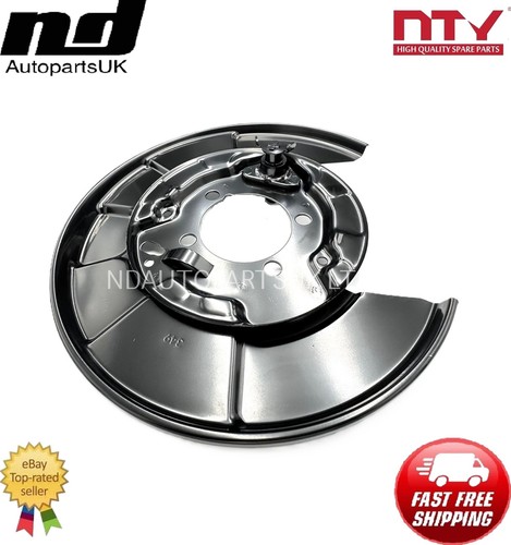 Rear left brake disc dust - rear,