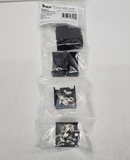 Trex Signature Fixed Stair Bracket - Horizontal (4 pack), Black. BKFHBKTALPNL