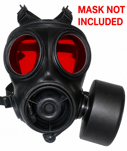 Pre tinted gas mask - tinted,