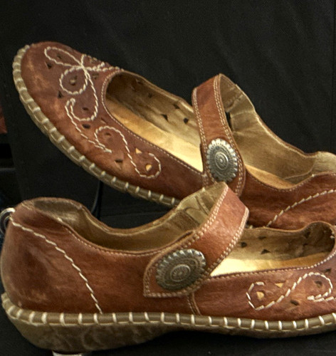 Rieker womens brown - rieker, leather