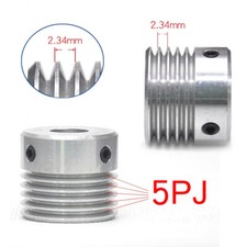 5PJ Multi Ribs Groove Transmission Pulley V Belt Rib Motor Drives Wheel 2.34mm