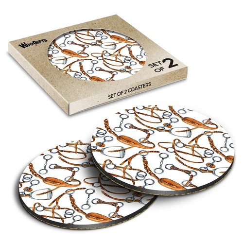 Round mdf coaster watercolour - round,