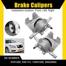 2x Front Brake Calipers Fits