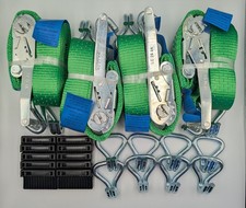 4x Green - CAR TRAILER Over