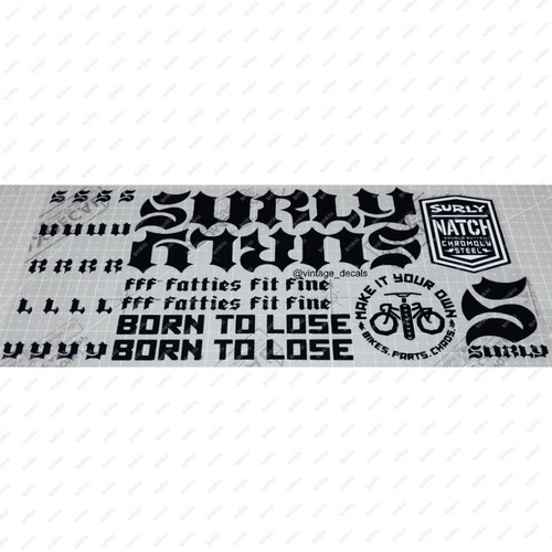 Surly born lose black - born,