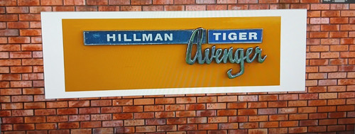 Hillman avenger tiger banner - hillman,