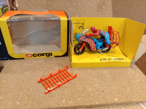 Corgi 266 spiderbike with - spiderbike,