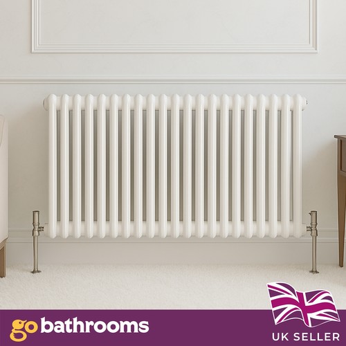 White double radiator - double,