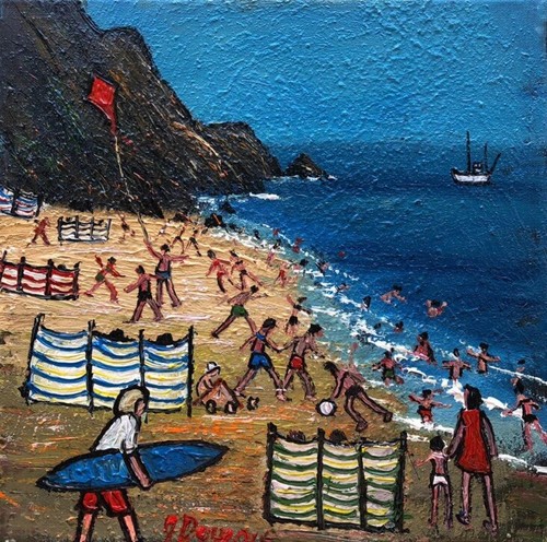 James downie cornwall beach - james,