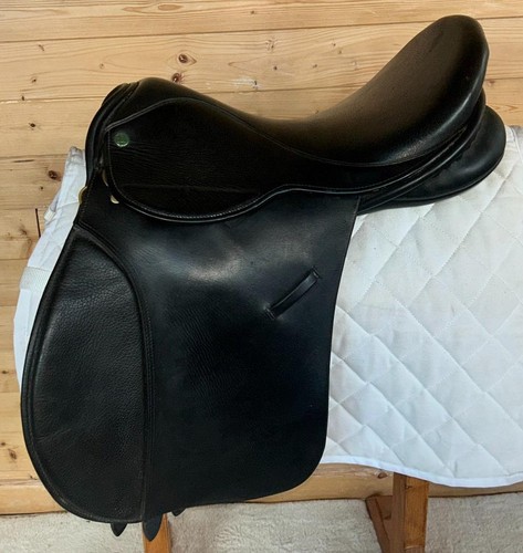 Ideal black english leather - black,
