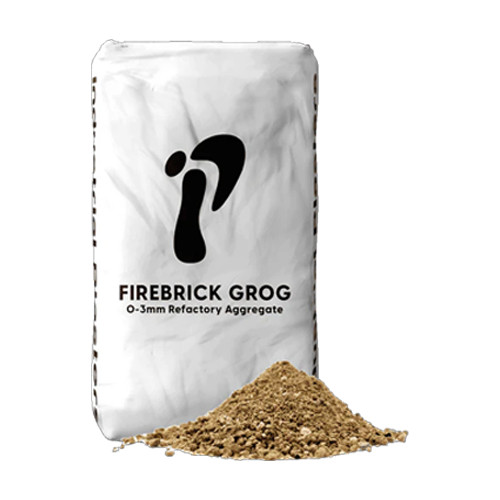 Firebrick grog 25kg 3mm - grog, 0-3mm