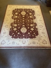 Hand knotted ziegler rug - knotted, in