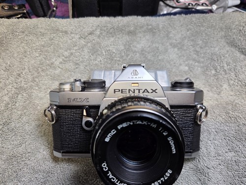 Pentax 35mm slr film camera - mx,
