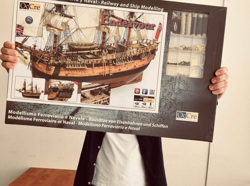 Occre hms endeavour 54 - hms, 1:54