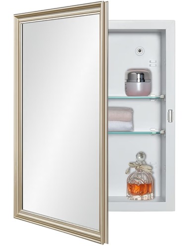 White medicine cabinet with - white,