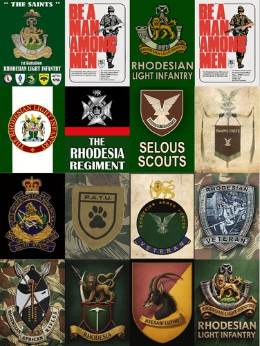 Rhodesia military armed - rhodesia,