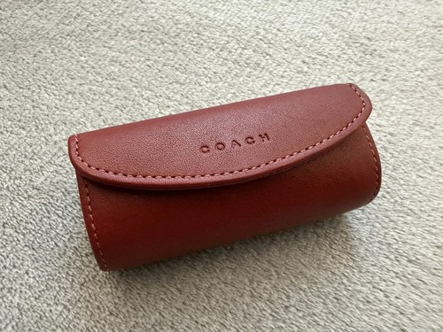 Coach leather lipstick hard - leather,