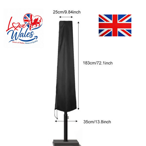 Waterproof parasol cover with - parasol,