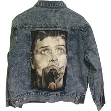 Denim Jacket Men's L Blue