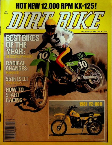 Dirt bike magazine december - dirt,