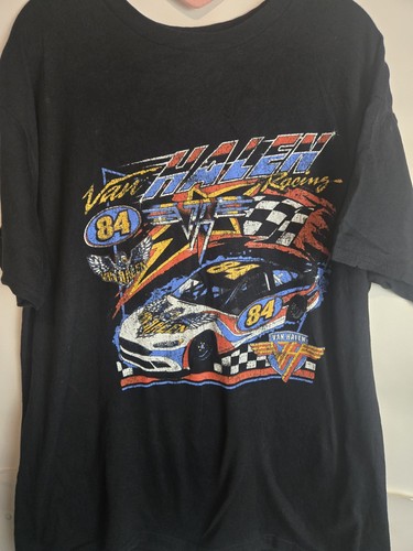 Van halen nascar shirt lg - t-shirt, sz