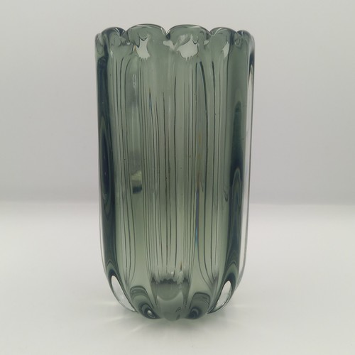 Murano glass vertical ribbed - glass,