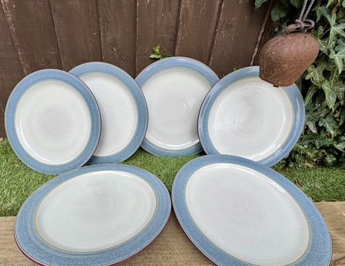 Denby storm grey dinner plate - denby,