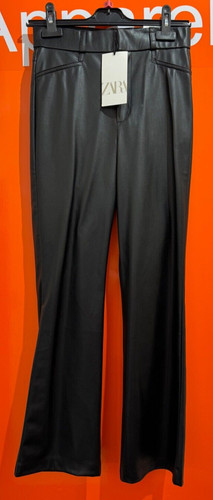 Zara wax effect high waist - 🔥zara,