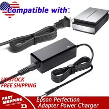 AC Adapter For Epson Perfection V500 V600 Scanner Charger Power Supply Cord PSU