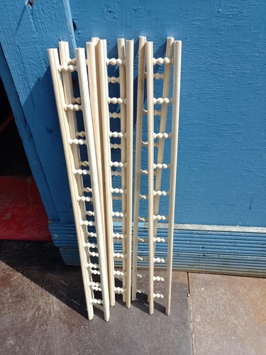Solid beech gallery rail - 6,