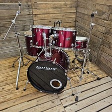 Ludwig Drum Kit, Accent CS Red Complete USED! RKCSC111025
