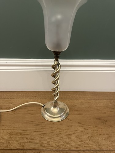 Antique brass barley twist