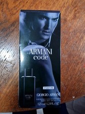 Armani Code Parfum 125ml for Men – Refillable Spray, New & Sealed Fragrance