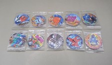 Full Set Of 10 - Series 2 Vintage Monster Munch Tazos From 1996