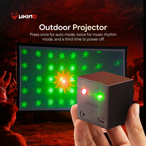 Mini laser projector - projector, disco