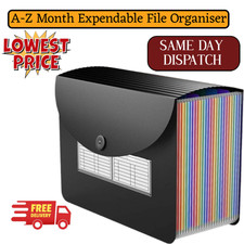A-Z Month A4 Expanding File