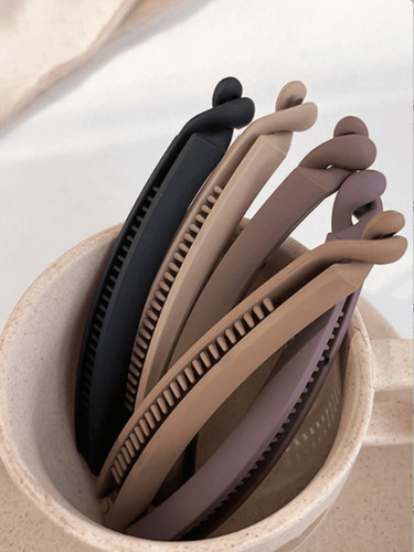 5pcs banana clips hair matte - 5pcs,