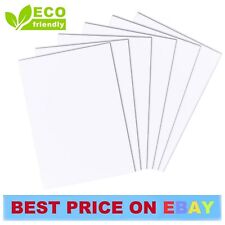 A5 A4 A3 A2 White Card Stock Sheets Thin Cards Blanks Paper Plain Smooth all GSM