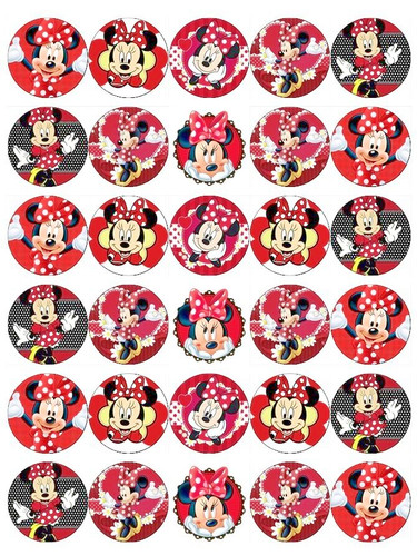 Minnie mouse red - 30,