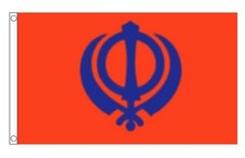 SIKH 5x3 feet FLAG 150cm x