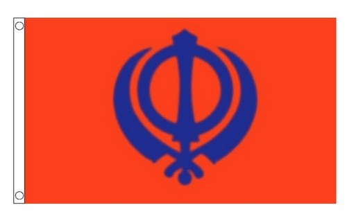 Sikh 5x3 feet - flag, x