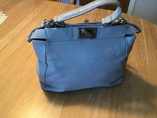 Vera Pelle silver grey leather