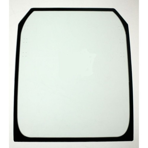 Front glass fit - glass, jcb